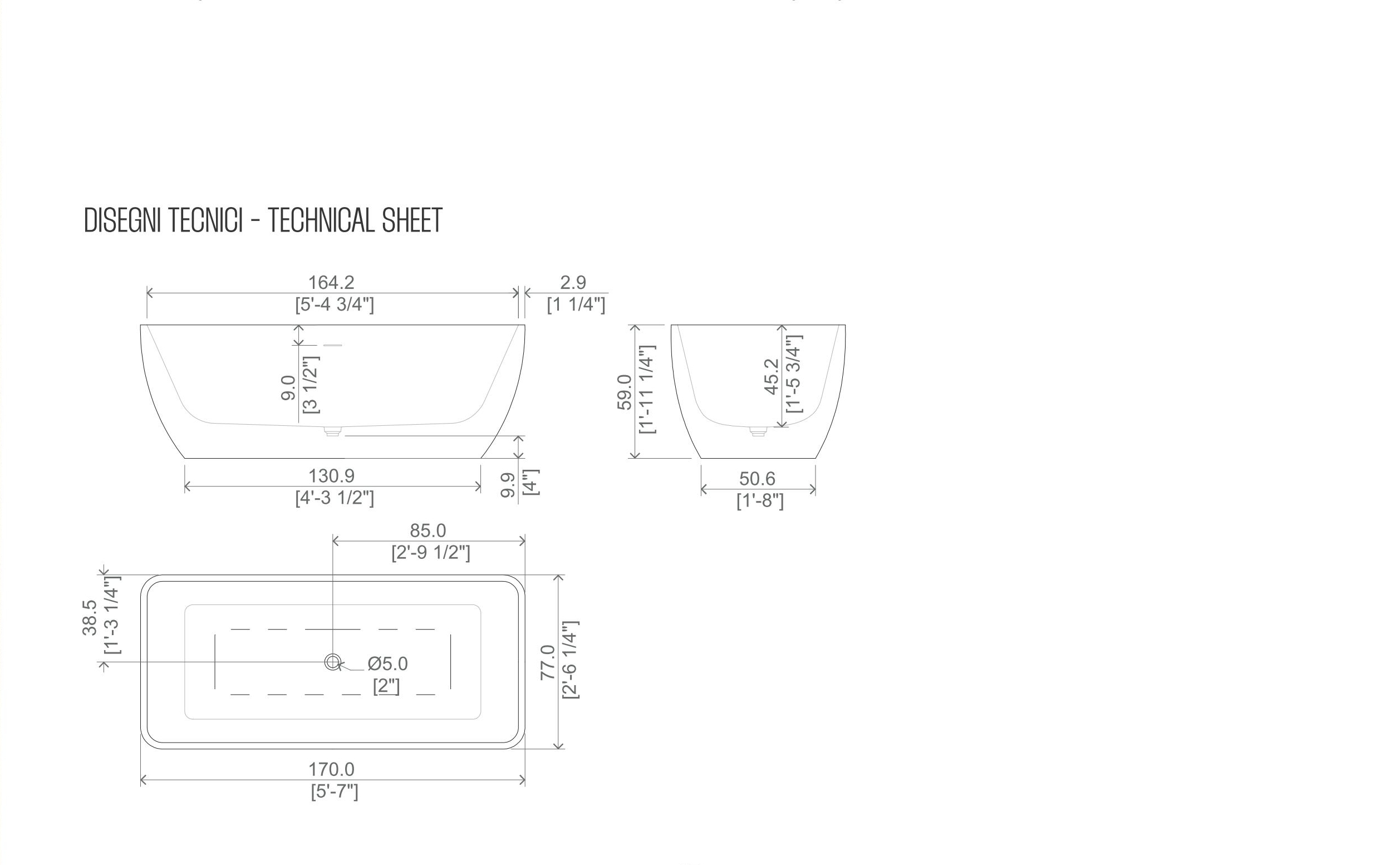 Dettaglio bordo vasca